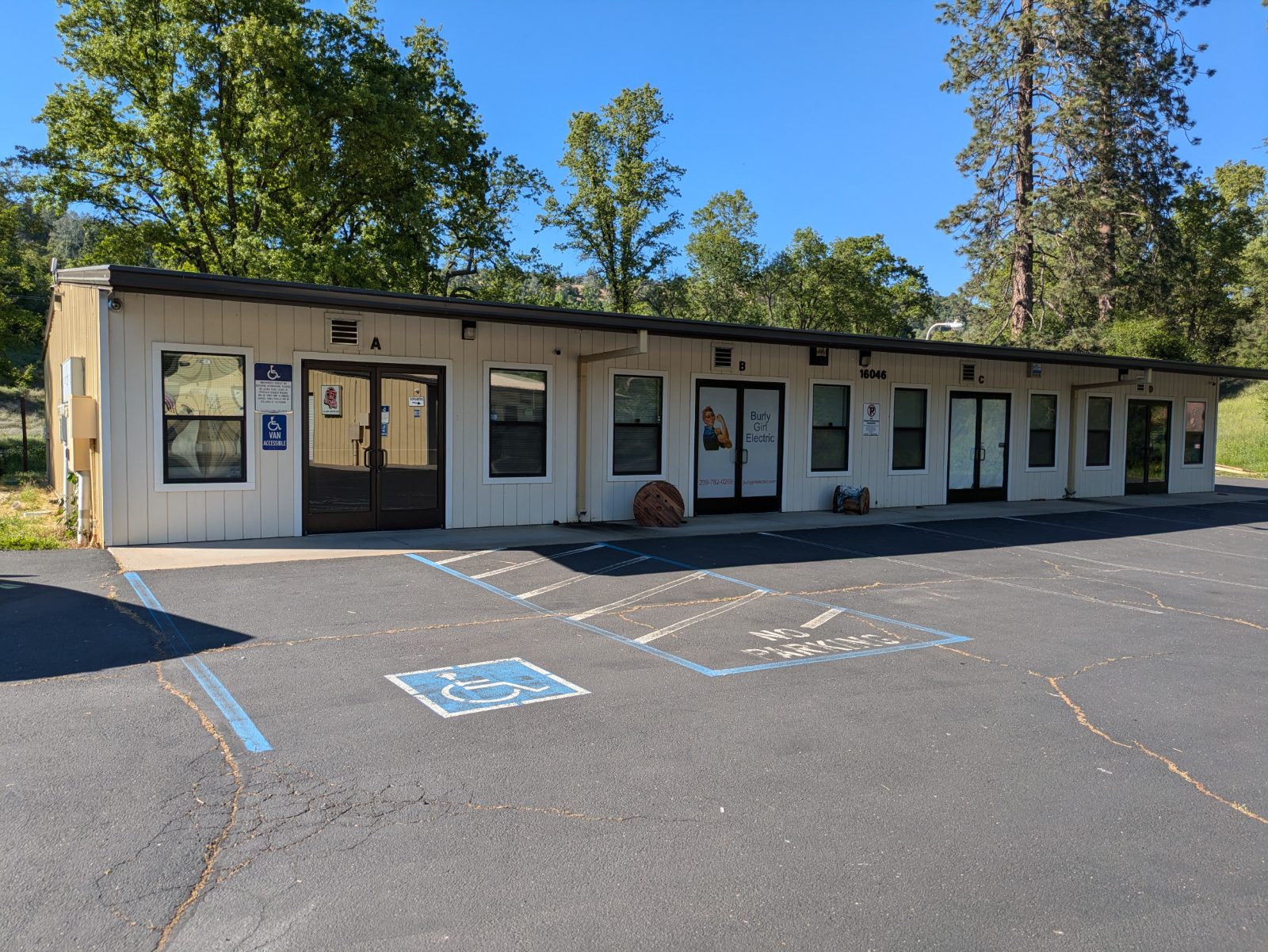 The Holland Properties commercial complex on Via Este Road in Sonora, California